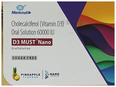 D3 Must Nano Oral Solution Pineapple Sugar Free