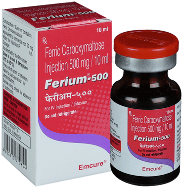 Ferium 500 Injection