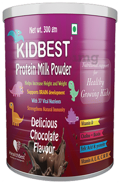 HealthBest Kids Protein Milk Powder Healthy Growing Flavor Delicious Chocolate HealthBest Kids Protein Milk Powder Healthy Growing Flavor Delicious Chocolate
