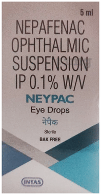 Neypac Eye Drop BAK Free