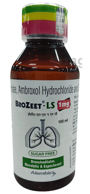 Brozeet-LS 1mg Syrup Sugar Free