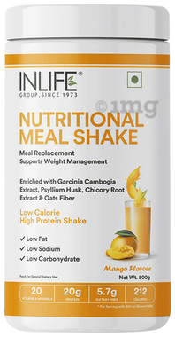 Inlife Nutritional Meal Shake for Weight Management Mango