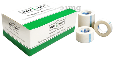 Medigrip Non Woven Paper Tape White 7.5cm x 5m