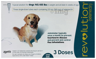 Revolution (Selamectin) Topical Solution for Dogs (2ml Each)