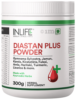 Inlife Diastan Plus Powder | Ayurvedic Herbal Supplement for Men and Women
