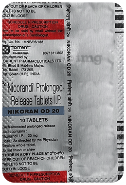 Nikoran OD 20 Tablet