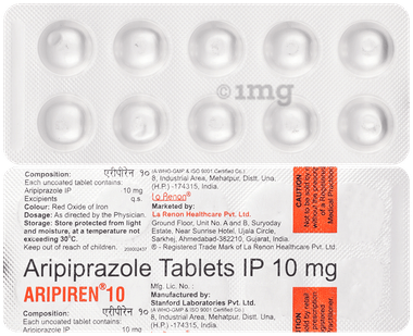 Aripiren 10mg Tablet