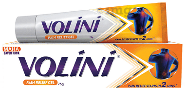 Volini Pain Relief Gel for Sprain, Muscle, Joint, Neck & Low Back Pain | Bone, Joint & Muscle Care