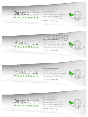 Dentopride Herbal Toothpaste (100gm Each) Dentopride Herbal Toothpaste (100gm Each)