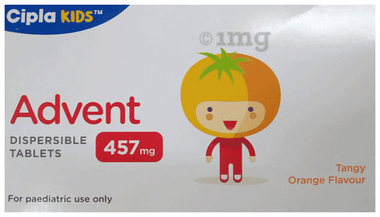 Advent 457mg Tablet DT Tangy Orange