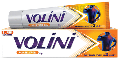 Volini Pain Relief Gel for Sprain, Muscle, Joint, Neck & Low Back Pain | Bone, Joint & Muscle Care