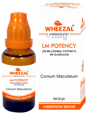 Wheezal Conium Maculatum Globules 0/46 LM Wheezal Conium Maculatum Globules 0/46 LM