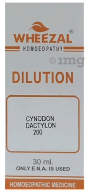 Wheezal Cynodon Dactylon Dilution 200 Wheezal Cynodon Dactylon Dilution 200