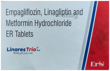 LinARES Trio 25/5/1000 Tablet ER