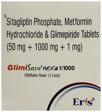 GlimiSAVE Nexa 50mg/1mg/1000mg Tablet