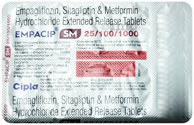 Empacip SM 25/100/1000 Tablet ER