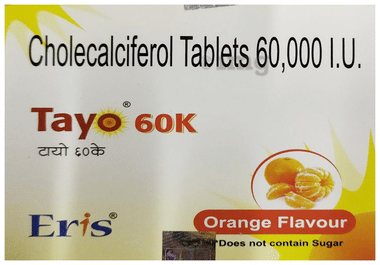 Tayo 60K Chewable Tablet Orange