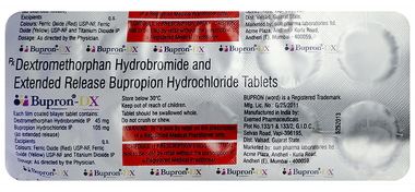 Bupron DX 105mg/45mg Tablet ER