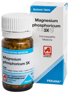 ADEL Magnesium Phosphoricum Biochemic Tablet 3X ADEL Magnesium Phosphoricum Biochemic Tablet 3X