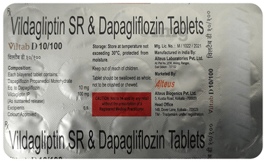 Viltab D 10/100 Tablet SR