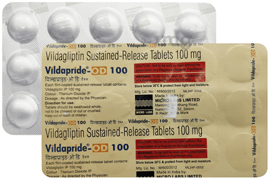 Vildapride-OD 100 Tablet SR