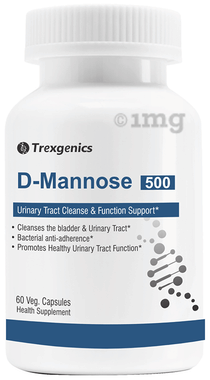 Trexgenics D-Mannose 500mg Veg. Capsules Trexgenics D-Mannose 500mg Veg. Capsules
