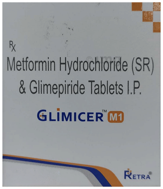 Glimicer M 1mg/500mg Tablet SR
