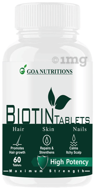 Goa Nutritions Biotin Tablet