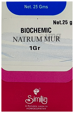Similia Natrum Mur Biochemic Tablet 6X Similia Natrum Mur Biochemic Tablet 6X