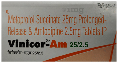 Vinicor-AM 25/2.5 Tablet PR