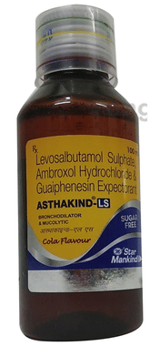 Asthakind-LS Expectorant Cola Sugar Free