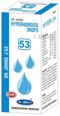 Dr. Johns J-53 Hyperhidrosis Drop Dr. Johns J-53 Hyperhidrosis Drop