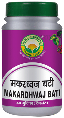 Basic Ayurveda Makardhwaj Bati Basic Ayurveda Makardhwaj Bati