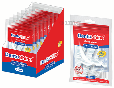 DentoShine Floss Picks (15 Each)
