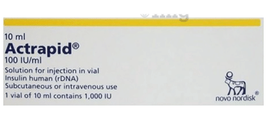 Actrapid 100IU/ml Solution for Injection