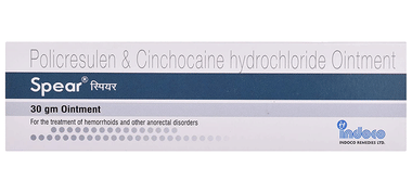 Spear Rectal Ointment for Haemorrhoids