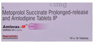 Amlovas-M 2.5/25 Tablet PR