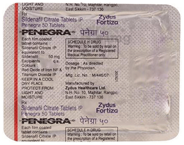 Penegra 50 Tablet