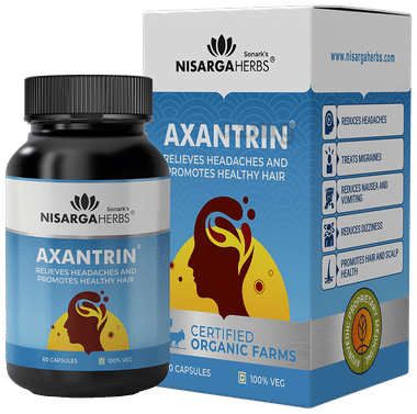 Nisarga Herbs Axantrin Veggie Caps Nisarga Herbs Axantrin Veggie Caps