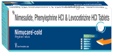 Nimucare Cold 100mg/5mg/5mg Tablet