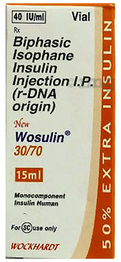 New Wosulin 30/70 Injection