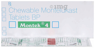 Montek 4mg Tablet