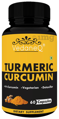 Vedaneq Turmeric Curcumin Capsule Vedaneq Turmeric Curcumin Capsule