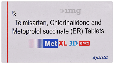 Met XL 3D 50/6.25 Tablet