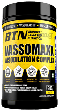 BTN Vassomaxx Vasodilation Complex Powder Lemon Ice Tea
