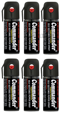 Commander Self Defense Pepper Spray (55ml Each) Commander Self Defense Pepper Spray (55ml Each)