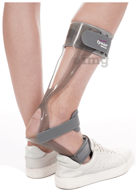 Tynor D 17 Foot Drop Splint Medium Left Grey Tynor D 17 Foot Drop Splint Medium Left Grey