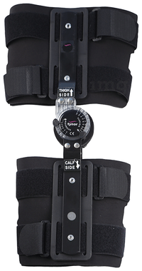 Tynor D 48 ROM Knee Brace Universal Black
