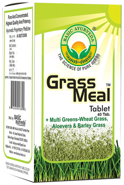 Basic Ayurveda Grass Meal Tablet