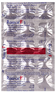 Rosuvas F 5 Tablet